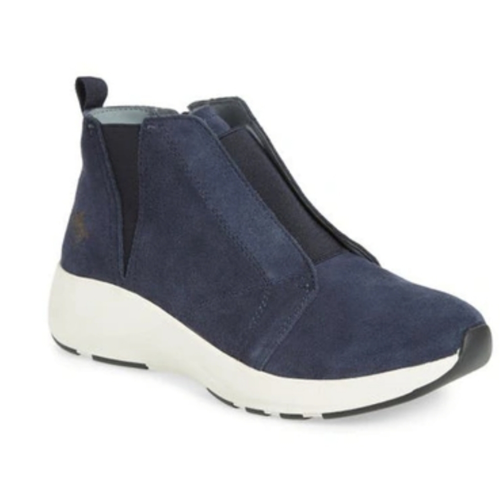 OTBT Womens Bethel Leather Ankle Sneakers Boots shoes sz 9M
